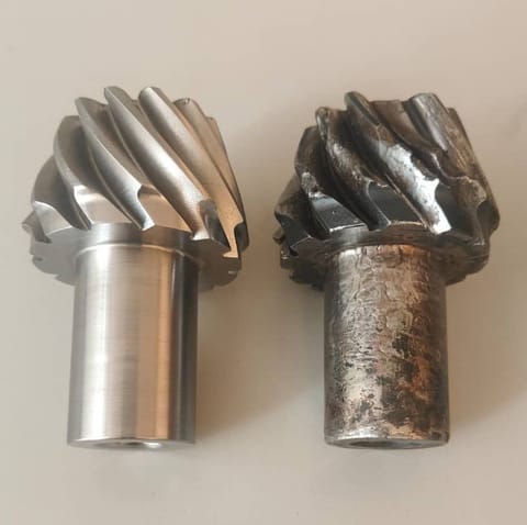 Turned and milled CNC components produced in the ZG machine shop
